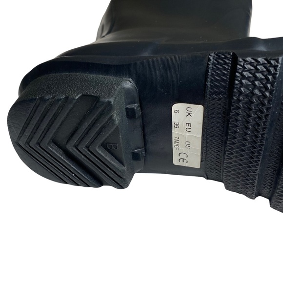 Hunter ♕ Original Iconic Tall Matte Wellington Wellies Boots ♕ Navy 8US / EU 39 - Picture 14 of 16